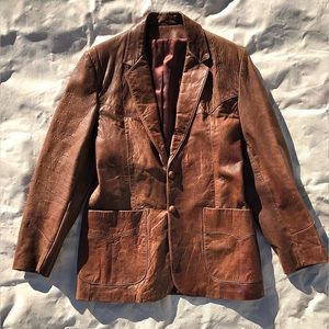 Justin Western Leather Jacket